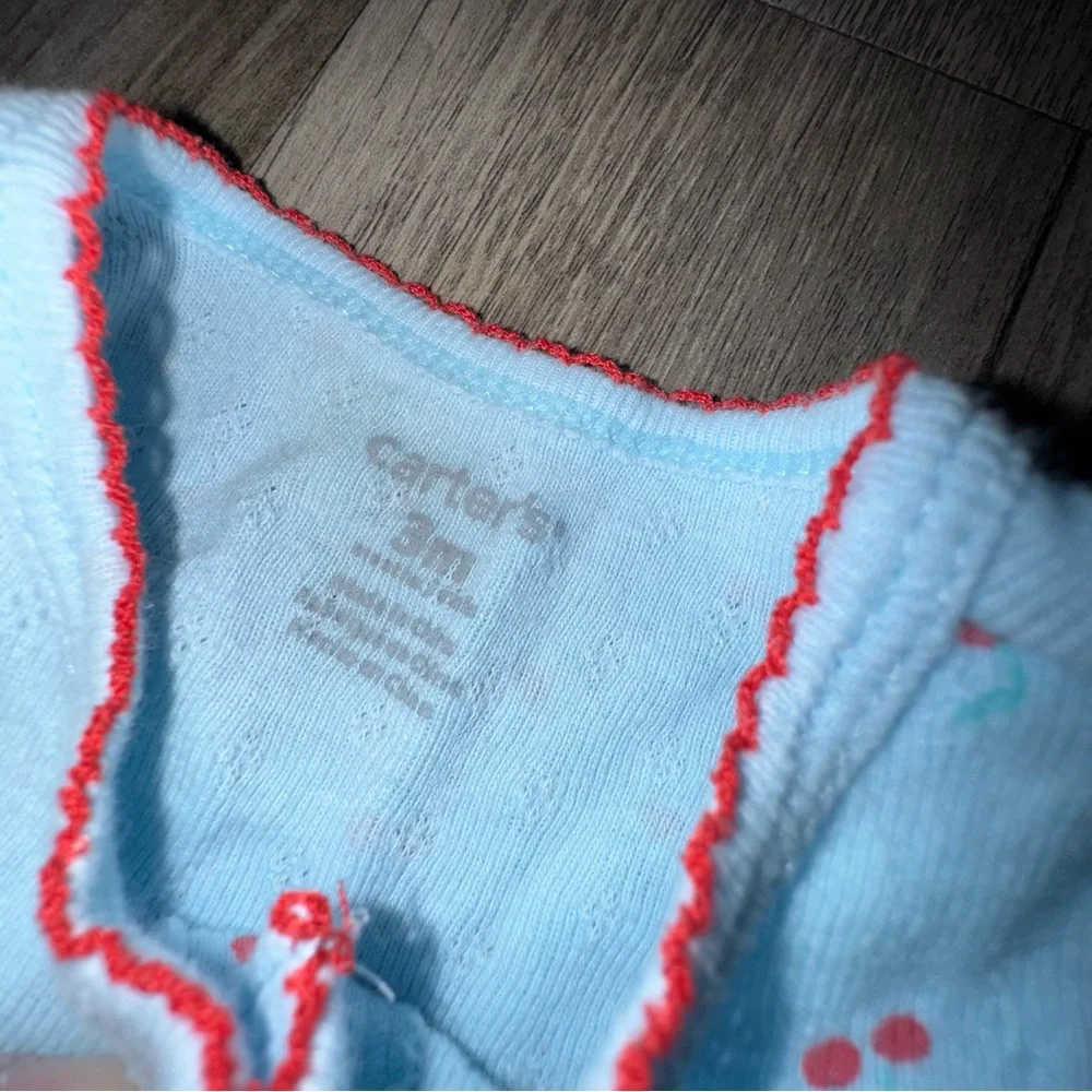 Carter's Cherry Onesie Sleeper